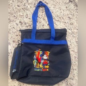 VTG 1990s Walt Disney World tote bag with umbrella